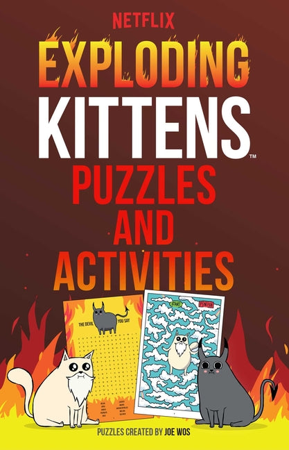 Exploding Kittens Puzzles and Activities - Ingram
