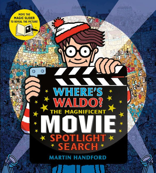 Where's Waldo? the Magnificent Movie Spotlight Search: (A Hidden Object Search-And-Find Puzzle Book with a Magic Flashlight to Reveal the Picture - A - Ingram