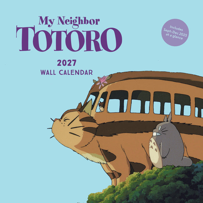 Studio Ghibli My Neighbor Totoro 2027 Wall Calendar - Ingram