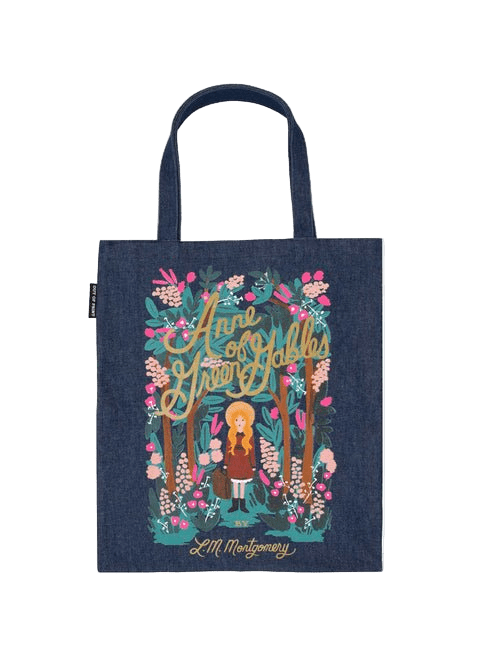 Puffin in Bloom: Anne of Green Gables Tote Bag