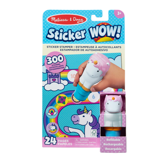 Melissa and Doug Sticker Wow! Activity Pad Set - Unicorn