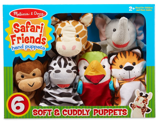 Safari Puppet Set (6 Pc) - Ingram
