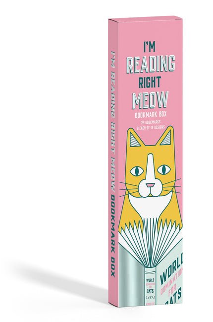 I'm Reading Right Meow Bookmark Box - Ingram