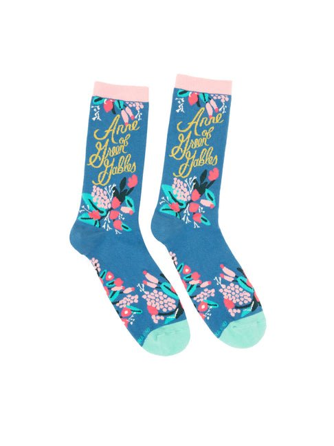 Puffin in Bloom: Anne of Green Gables Socks - Large - Ingram
