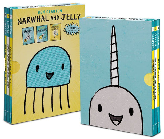 Narwhal and Jelly Box Set (Paperback Books 1, 2, 3, and Poster) - Ingram