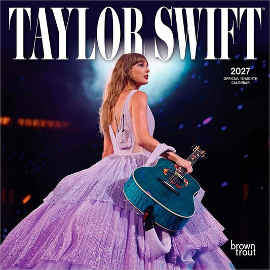 Taylor Swift Official 2027 7 X 14 Inch (Hanging) Monthly Mini Wall Calendar - Ingram