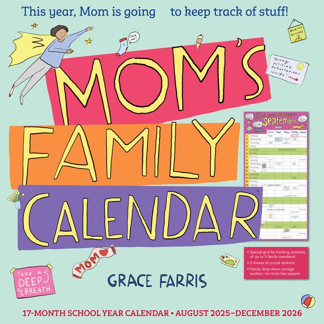 Mom's Family Wall Calendar 2026: This Year, Mom Is Going to Keep Track of Stuff! - Ingram