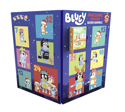 Bluey: Awesome Advent Calendar Book Bundle