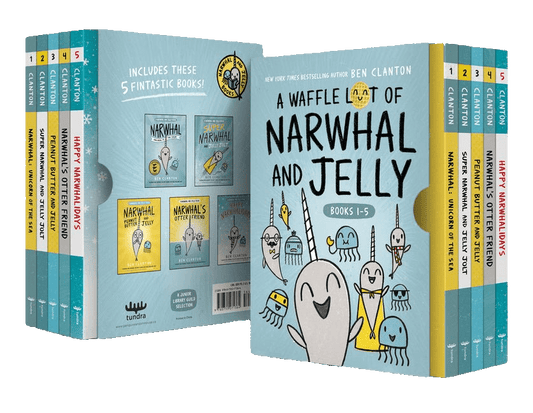 A Waffle Lot of Narwhal and Jelly (Hardcover Books 1-5)