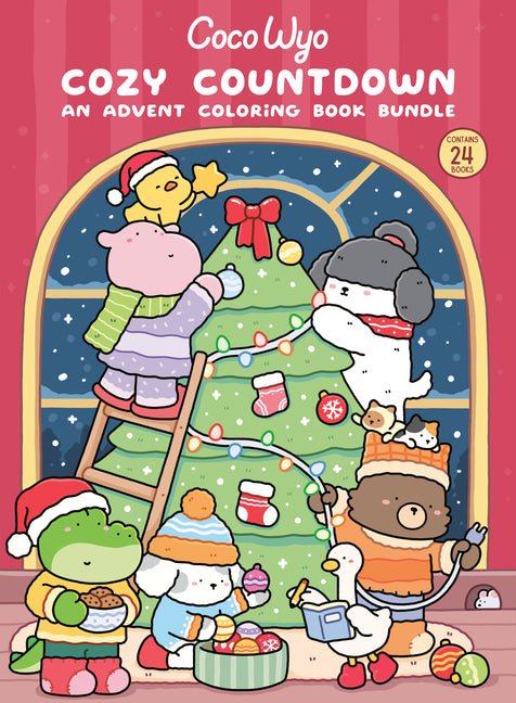 Cozy Countdown: An Advent Coloring Book Bundle