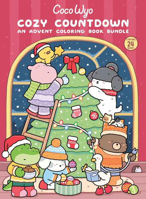 Cozy Countdown: An Advent Coloring Book Bundle