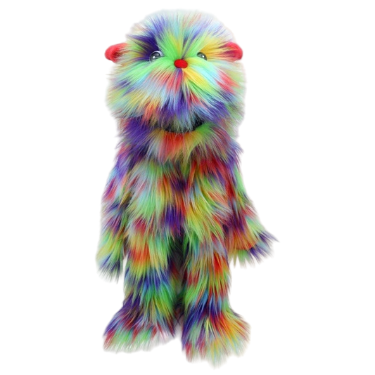 Full Bodied Rainbow Monster Puppet: Rainbow Monster Puppet