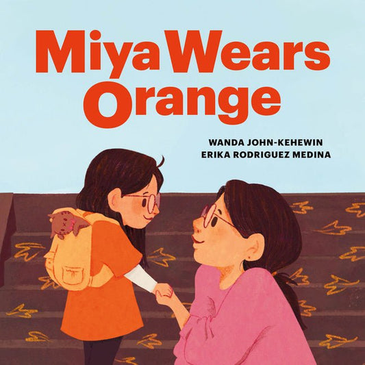 Miya Wears Orange - Ingram