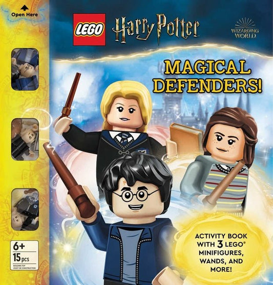 Lego Harry Potter: Magical Defenders: Activity Book with 3 Minifigures and Accessories - Ingram