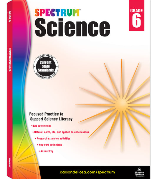Spectrum Science, Grade 6: Volume 58 - Ingram