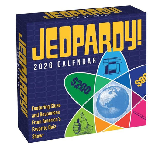 Jeopardy! 2026 Day-To-Day Calendar: Featuring Clues and Responses from America's Favorite Quiz Show(r) - Ingram