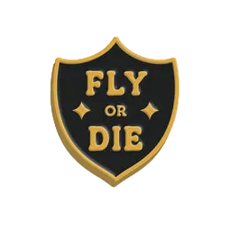 Rebecca Yarros's Fourth Wing: Fly or Die Enamel Pin