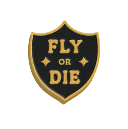 Rebecca Yarros's Fourth Wing: Fly or Die Enamel Pin