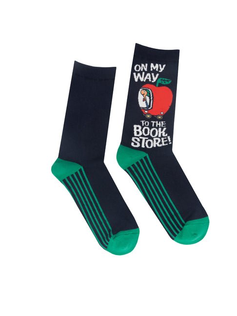 Richard Scarry: On My Way to the Bookstore Socks - Large - Ingram