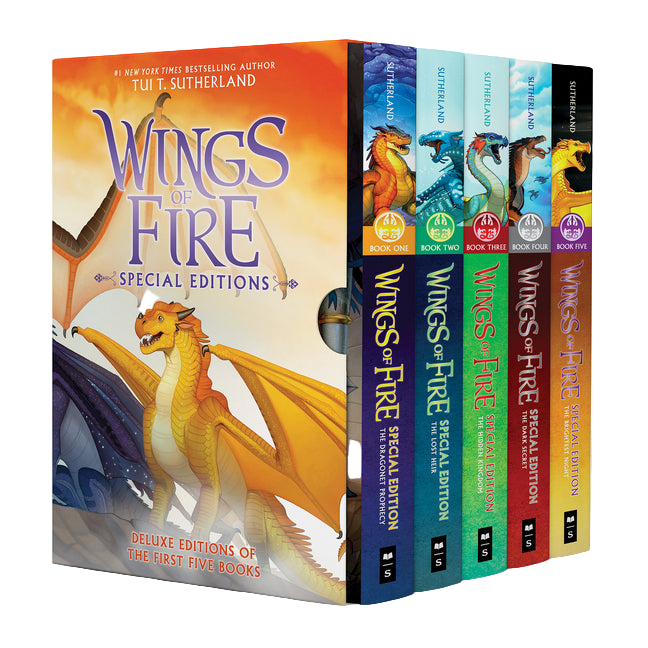 Wings of Fire #1-5 Special Edition Box Set