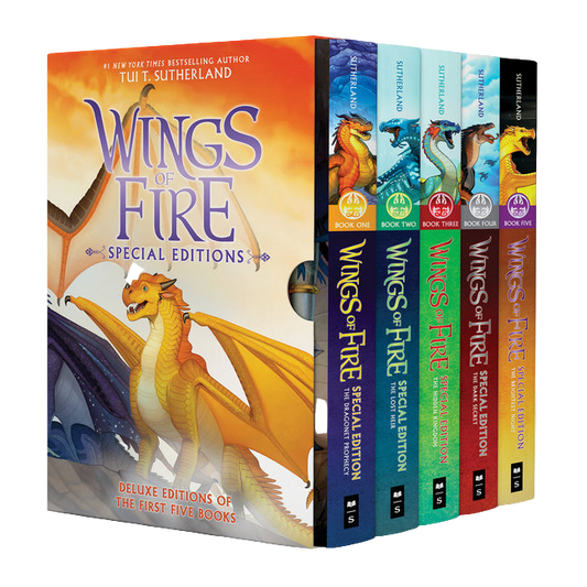 Wings of Fire #1-5 Special Edition Box Set