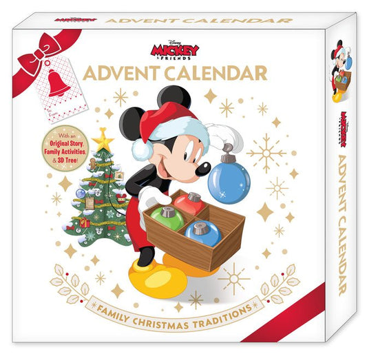 Mickey & Friends Advent Calendar: Family Christmas Traditions - Ingram