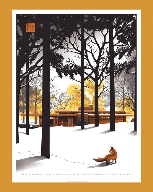 Frank Lloyd Wright Puzzle Collection: Smith House: Officially Licensed 1,000 Piece Jigsaw Puzzle by Jc Richard - Ingram