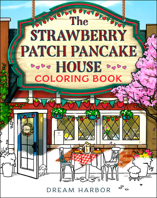 Strawberry Patch Pancake House Coloring Book - Ingram