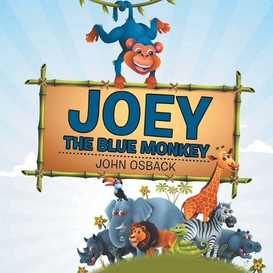 Joey the Blue Monkey - Ingram