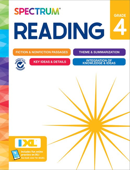 Spectrum Reading Workbook, Grade 4 - Ingram