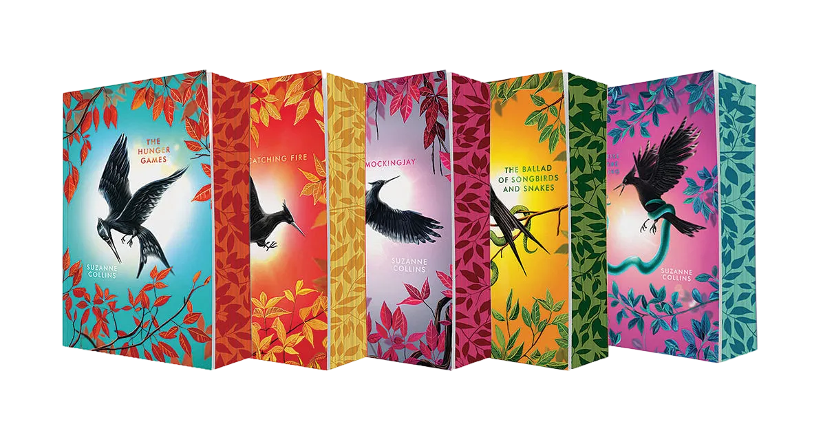 Hunger Games 5-Book Box Set (Deluxe Edition) (the Hunger Games, Catching Fire, Mockingjay, the Ballad of Songbirds and Snakes, Sunrise on the Reaping)