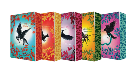 Hunger Games 5-Book Box Set (Deluxe Edition) (the Hunger Games, Catching Fire, Mockingjay, the Ballad of Songbirds and Snakes, Sunrise on the Reaping)