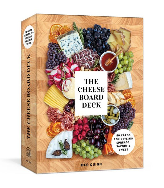 Cheese Board Deck: 50 Cards for Styling Spreads, Savory and Sweet - Ingram
