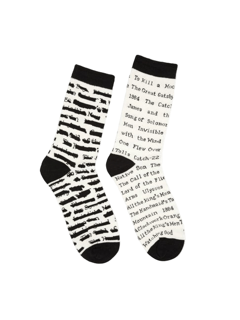 Banned Books Socks